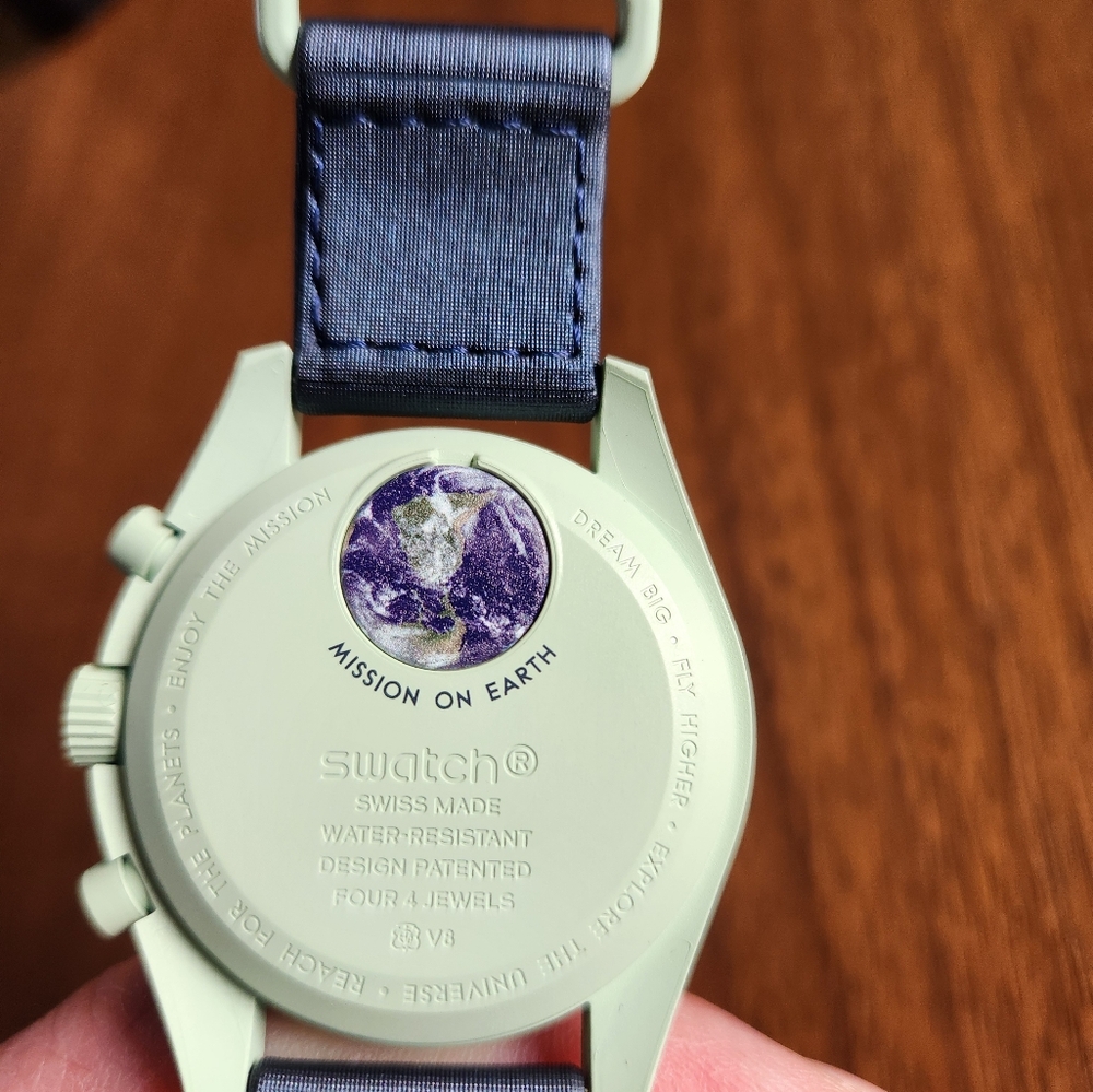 Swatch x Omega mission to Earth